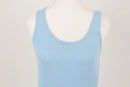 Country Road Baby Blue Ribbed Bodycon Dress | Size XS | Pre-Loved-3