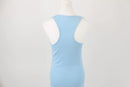 Country Road Baby Blue Ribbed Bodycon Dress | Size XS | Pre-Loved-5
