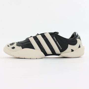 Adidas Y-3 Yohji Yamamoto Regu Black Leather Sneakers – Size 8