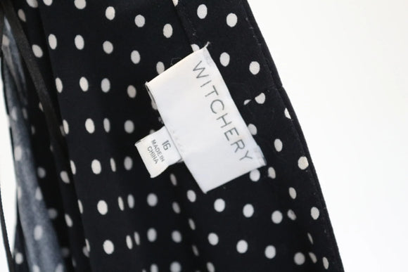 Witchery Polka Dot Dress | Size 16 | Pre-Loved