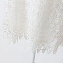 Cream Embroidered Bodycon Dress, Size 34-3