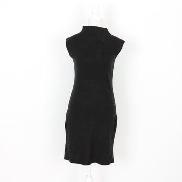 Woolworths Black Knitted Dress, Size S