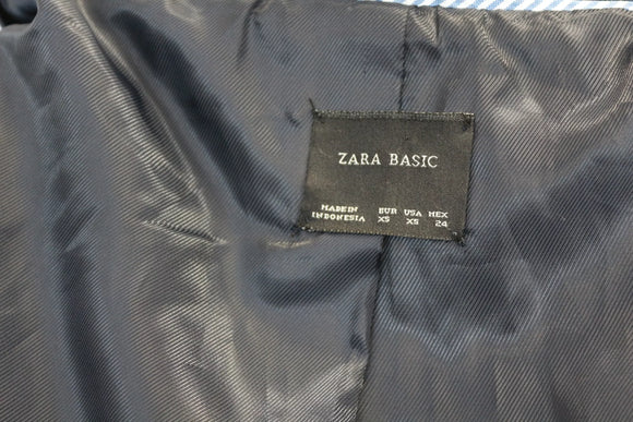 Zara Navy Blazer | Size XS | Pre-Loved