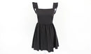 Black Ruffle-Sleeve Mini Dress | Size S | Brand New-1
