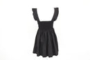 Black Ruffle-Sleeve Mini Dress | Size S | Brand New-4