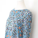 Woolworths Blue and Orange Blouse, Size 12-2