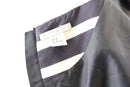 H&M White & Navy Striped Satin Mini Dress | Size 14 | Pre-Loved-4