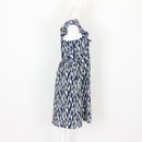 Blue, White and Yellow Summer Dress, Size M-3