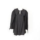 Black Dress with Neckline Detail, Size S-1