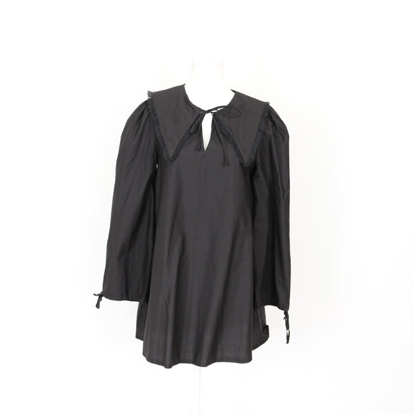 Black Dress with Neckline Detail, Size S
