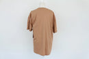 Roxy Brown Palm Tree Print T-Shirt | Size XS | Pre-Loved-3