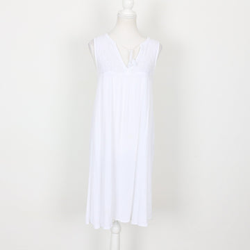 Cotton On White Crepe Dress, Size M
