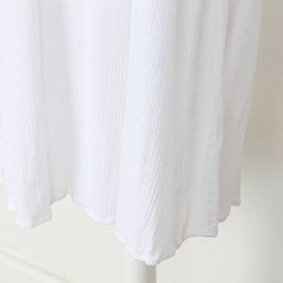 Cotton On White Crepe Dress, Size M