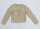 Earthchild Beige Denim Jacket | Ages 3–9 | Brand New-2