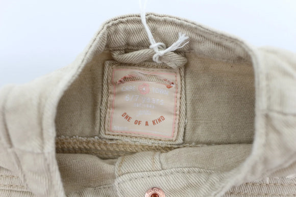 Earthchild Beige Denim Jacket | Ages 3–9 | Brand New