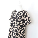 Cheetah Print T-Shirt-Style Dress, Size M-4
