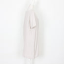 Linen Blend T-Shirt-Style Dress, Size M-4