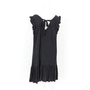 Woolworths Black Linen Dress, Size M-3