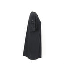 Woolworths Black T-Shirt Dress with Accent Sleeves, Size S-4
