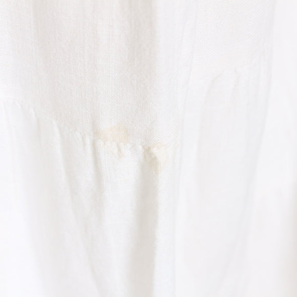 Woolworths White Linen Mini Dress, Size L