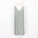Sage Green and Polka Dot Dress, Size M-1