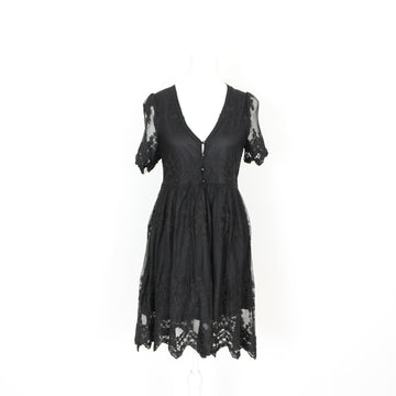 Shein Black Lace Mini Dress, Size M