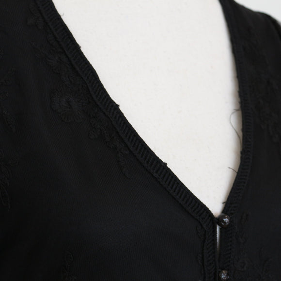 Shein Black Lace Mini Dress, Size M