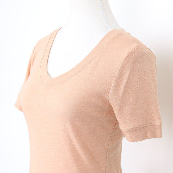 Country Road Beige V-Neck T-Shirt | Size XXS