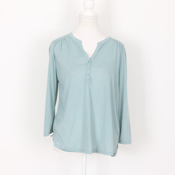 H&M Blue Long-Sleeve T-Shirt | Size S