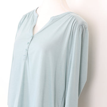 H&M Blue Long-Sleeve T-Shirt | Size S - 0