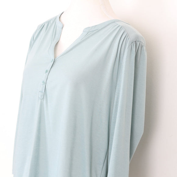 H&M Blue Long-Sleeve T-Shirt | Size S