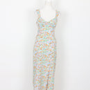 Bright Floral Maxi Dress | Size S-1