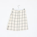 H&M Black & Cream Knit Mini Skirt | Size 6-2