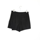 ZARA Black Mock Suede Mini Skirt | Size M-2
