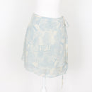 Vintage Mini Wrap Skirt | Size 38-1