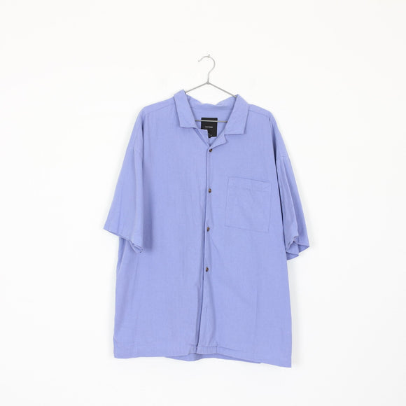Factorie Purple Crepe Shirt | Size XL