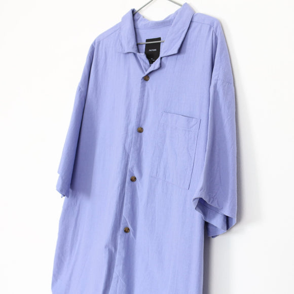 Factorie Purple Crepe Shirt | Size XL
