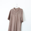 Brown Golf Shirt | Size M-2