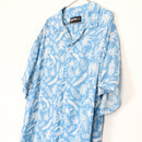 Woolworths Blue & White Printed Summer Shirt | Size XL-2