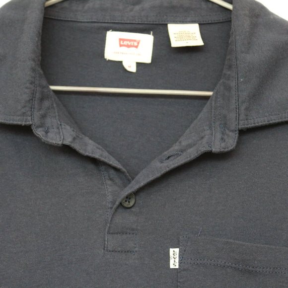 Levi's Navy Blue Golf Shirt | Size M