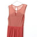 Burnt Orange Lace Maxi Dress | Size 34-4