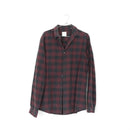 Black & Maroon Plaid Shirt | Size 34-1
