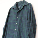 Blue & Green Long-Sleeve Plaid Shirt | Size 32-3
