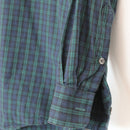 Blue & Green Long-Sleeve Plaid Shirt | Size 32-2