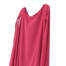 Maroon Dress with Sleeve Accents | Size 2XL-2