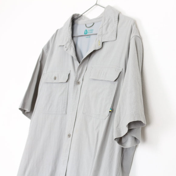 Sierra Designs Grey Short-Sleeve Shirt | Size XL