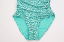 Woolworths Bright Blue Floral Full-Coverage Swimsuit | Size 10 | Pre-Loved-3