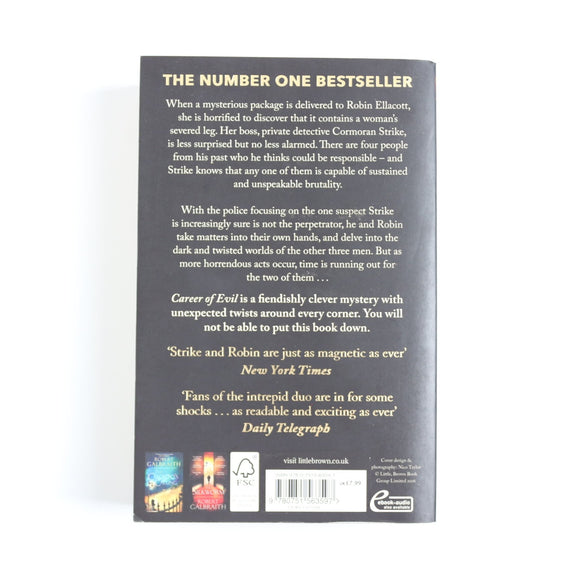 Career of Evil by Robert Galbraith