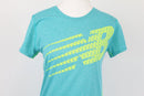 New Balance Blue Athletic Top | Yellow Logo | Size S | Pre-Loved-2