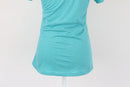 New Balance Blue Athletic Top | Yellow Logo | Size S | Pre-Loved-4